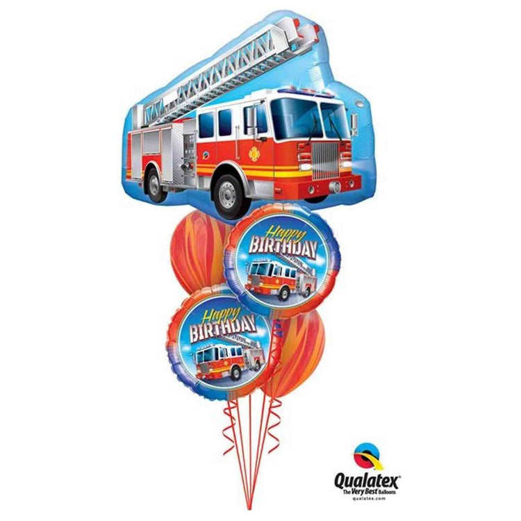 Light Gray Qualatex Fire Engine 16466 Balloon – Rescue Vehicle Balloon for Birthday Celebrations Toyzoona QualatexFireEngine16466Balloon.jpg Gift, Party Goods & Wrapping Paper