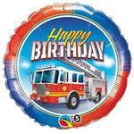 Dark Cyan Qualatex Fire Engine Bday 41686 Balloon – Fire Truck Birthday Balloon for Kids Toyzoona QualatexFireEngineBday41686Balloon.jpg Gift, Party Goods & Wrapping Paper