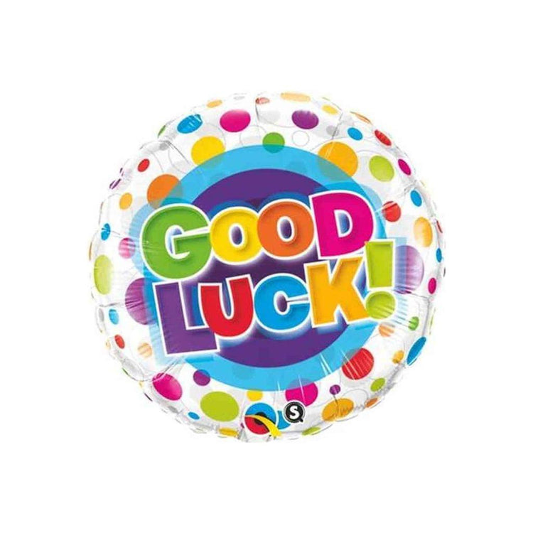 Steel Blue Qualatex Goodluck Polka 36387 Balloon – Fun Good Luck Balloon for Kids and Celebrations Toyzoona QualatexGoodluckPolka36387Balloon.jpg Gift, Party Goods & Wrapping Paper