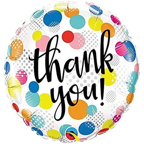 Light Gray Qualatex Thank You Polka 49214 Balloon – Fun Polka Balloon for Kids and Events Toyzoona QualatexThankYouPolka49214Balloon.jpg Gift, Party Goods & Wrapping Paper