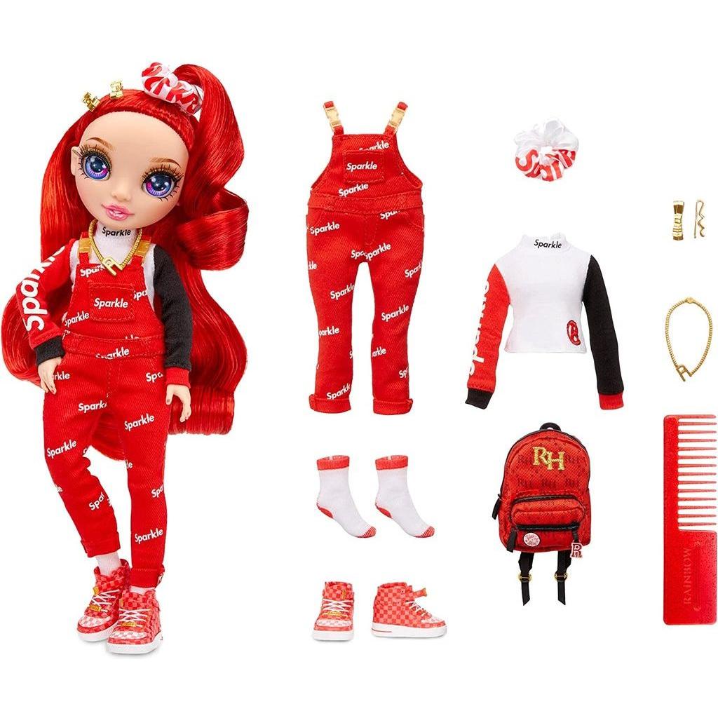 Antique White Rainbow High Jr High S1 Ruby Anderson THE DREAM FACTORY RainbowHighJrHighS1RubyAnderson_2.jpg Dolls and Playsets