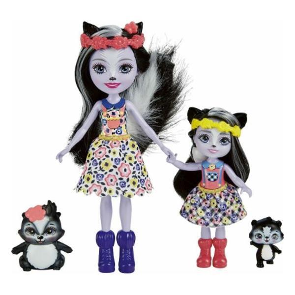 White Smoke Enchantimals Sage and Sabella Skunk Sisters THE DREAM FACTORY SAGE1.jpg Dolls and Accessories