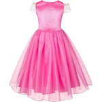 Hot Pink Sleeping Beauty Dress for Fairytale Loving Kids Toyzoona SleepingBeautyDress.jpg Costume, Dress Up and Apparel
