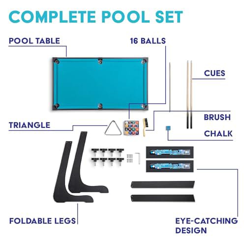 Light Sea Green 3FT Pool Table Game Table Folding Compact Play Fun HALSON ENTERPRISE WhatsAppImage2025-07-24at2.51.24PM_1.jpg Outdoor and Active Play
