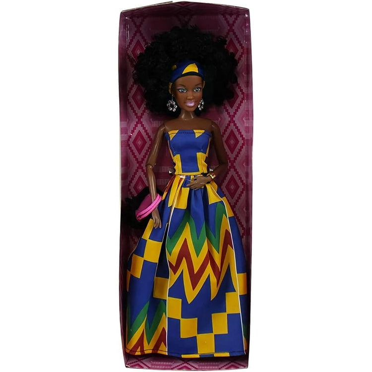 Black African Doll 12P5 Inch Zuri Blue Green Y HALSON ENTERPRISE WhatsApp_Image_2025-08-26_at_3.38.25_PM.jpg Dolls and Accessories