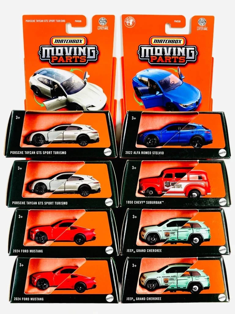 Matchbox 1 64 Moving Parts Car Assorted FWD28 - Per Piece