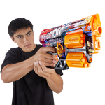 Dark Salmon XSHOT Skins Dread Dart Blaster 36517 (12 Darts) by ZURU Toyzoona X-SHOT-SKINS-DREAD_Lifestyle_01.png Battling Toys
