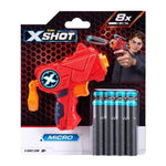 Light Coral XSHOT Excel Micro 2.0 Blaster 36726TQ1 (8 Darts) by ZURU Toyzoona X-Shot-EXCEL-Micro-Blaster-guns-Toys-Ireland-2.jpg Action Figures and Play Sets