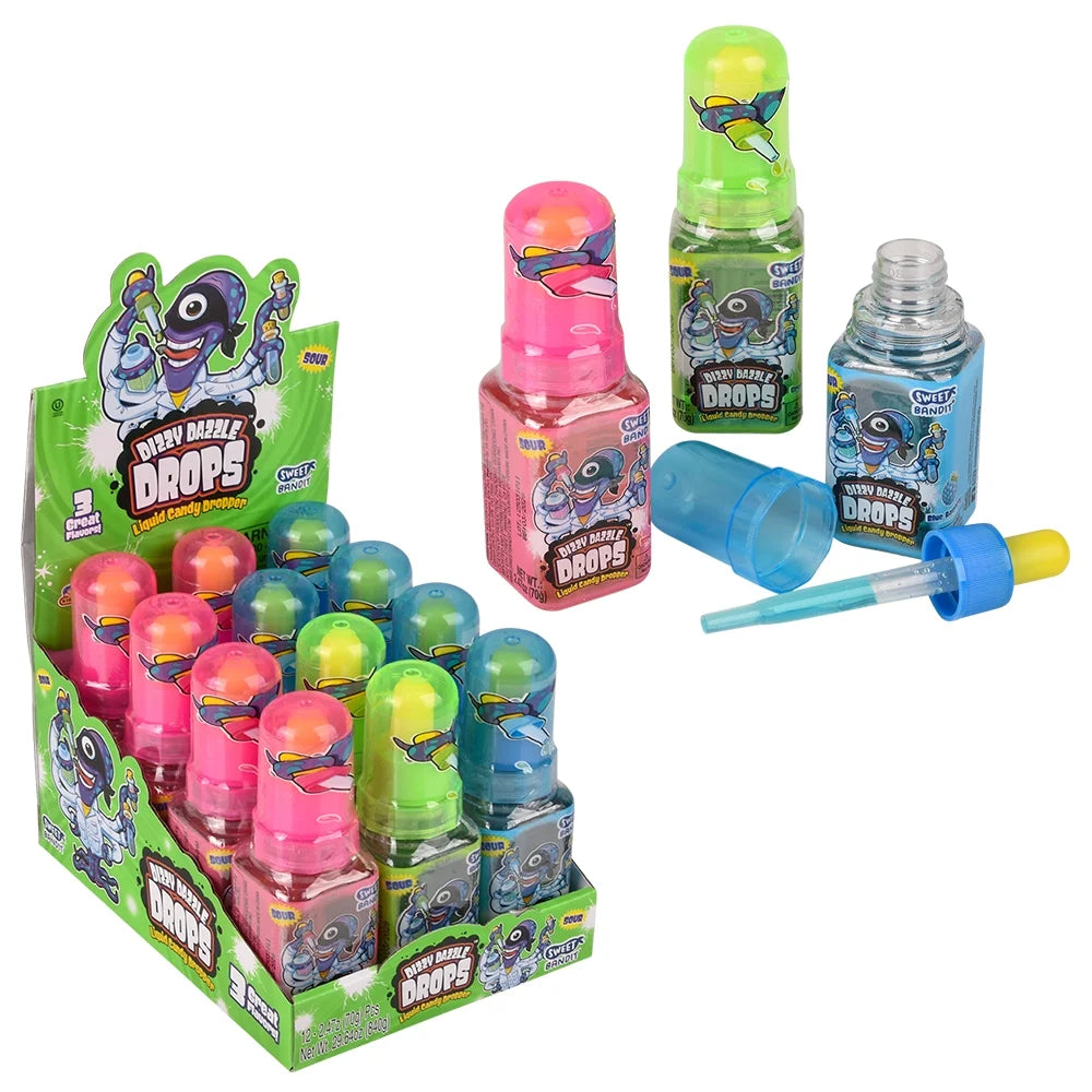 White Smoke Candy Toy Kid Dizzy Dazzle Drops Ct1128 - Per Piece African Amalgamated Trading - AAT ZYDIZDD.webp Candy