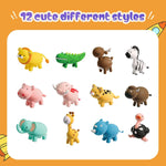 White Smoke Wild Animal 4 Colour Clay - Per Piece HALSON ENTERPRISE a5.jpg Arts and Crafts