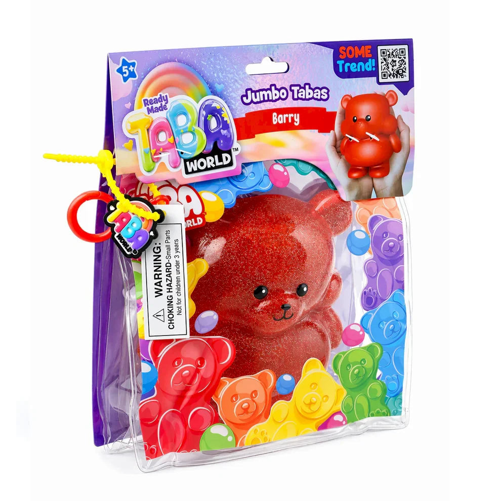 White Smoke Taba World Gummy Jumbo 855402 Squishy HALSON ENTERPRISE bear.webp Arts and Crafts