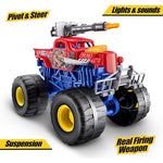 Light Gray Metal Machines Monster Truck 6792 Power Crash Fun Toyzoona big_zuru-6792A-04.jpg Vehicles and Remote Control Toys