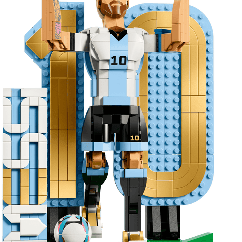 Black LEGO 43015 Lionel Messi Soccer Legend THE DREAM FACTORY 43015_boxprod_v39_sha.png Building Sets and Construction Toys