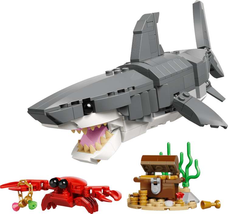 LEGO 31381 Fierce Shark with a Treasure Chest
