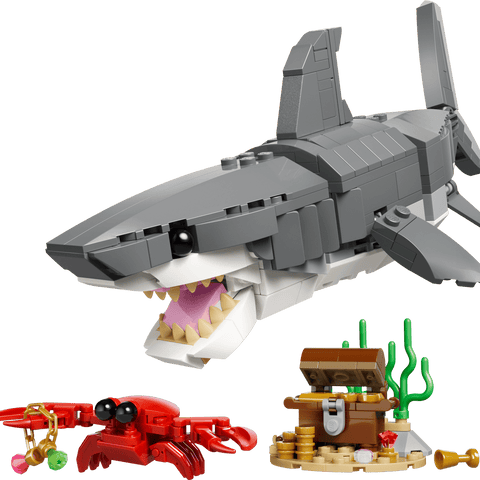LEGO 31381 Fierce Shark with a Treasure Chest