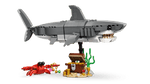 LEGO 31381 Fierce Shark with a Treasure Chest