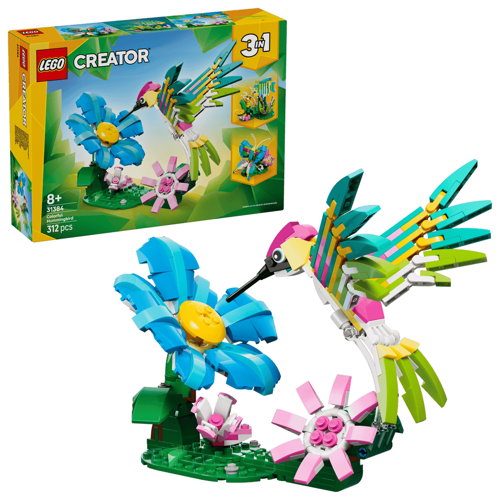 LEGO 31384 Wild Animals: Colorful Hummingbird