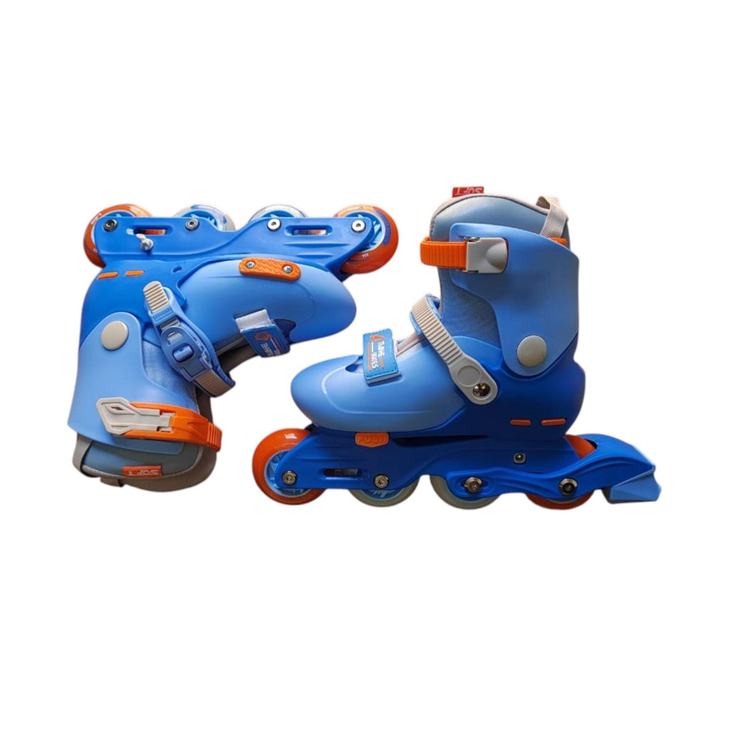 Dark Slate Blue Kids Inline Skates Set - Adjustable Roller Skates for Girls & Boys - Complete Set with Helmet & Pads - ABEC-7 Bearings - Size L (36-39) HALSON ENTERPRISE blueskates1-Photoroom_c6e599cd-7895-4702-bd05-7c6d4a1f6af3.jpg Outdoor and Active Play
