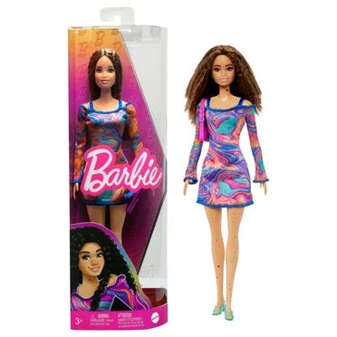 Gray Barbie Fashion Marble Doll – Elegant marble-print fashion for creative fun THE DREAM FACTORY brbmarble.webp Dolls and Accessories