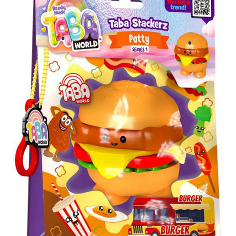 White Smoke Taba World Burger Stacker Squishy 855423 HALSON ENTERPRISE burger.jpg Arts and Crafts