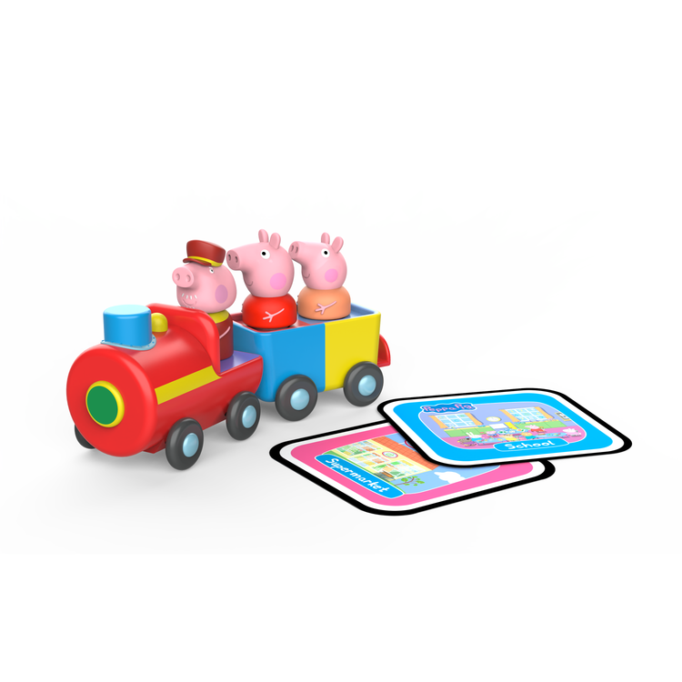 Dark Cyan Peppa Pig Grand Pa Pigs Clever Train HALSON ENTERPRISE c9e21af1d1a512f496ace93ae0704bc9.png Action Figures and Play Sets