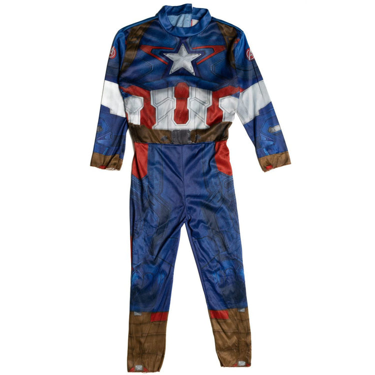 Dark Slate Gray Captain America Costume Blue - Heroic Style That Stands Out Toyzoona capt.america.jpg Pretend Play and Dress Up