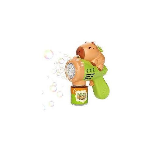 White Smoke Capybara Brown Bubble Gun BE 054 Toyzoona capybara_bubble_gun.jpg Outdoor and Active Play