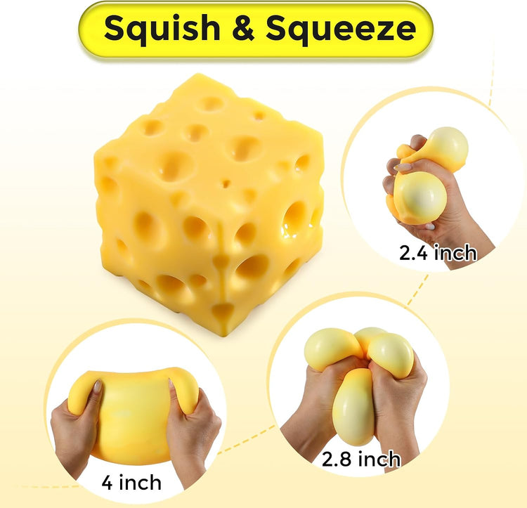 White Smoke Cheese Squishy HALSON ENTERPRISE cheesesquishy2.jpg Arts and Crafts