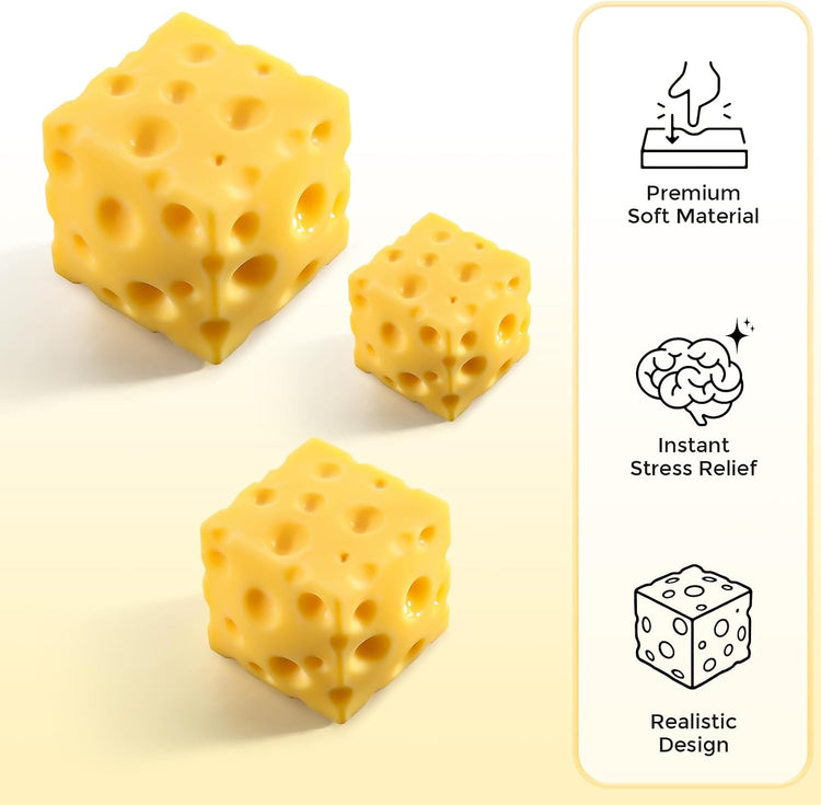 White Smoke Cheese Squishy HALSON ENTERPRISE cheesesquishy3.jpg Arts and Crafts