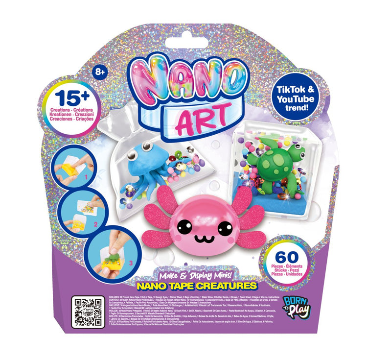 White Smoke Nano Art Tape Creatures 238131 HALSON ENTERPRISE creature.jpg Arts and Crafts