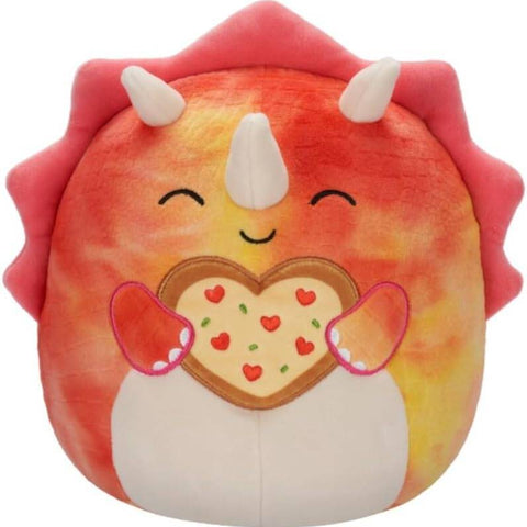 Squishmallow Pink Triceratops Dino Trinity