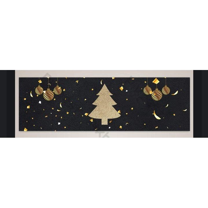 Gray Christmas Decor Banner Black Gold Toyzoona dd7767bb-3a3a-4821-8aa7-1fb99fcde29e.jpg Seasonal