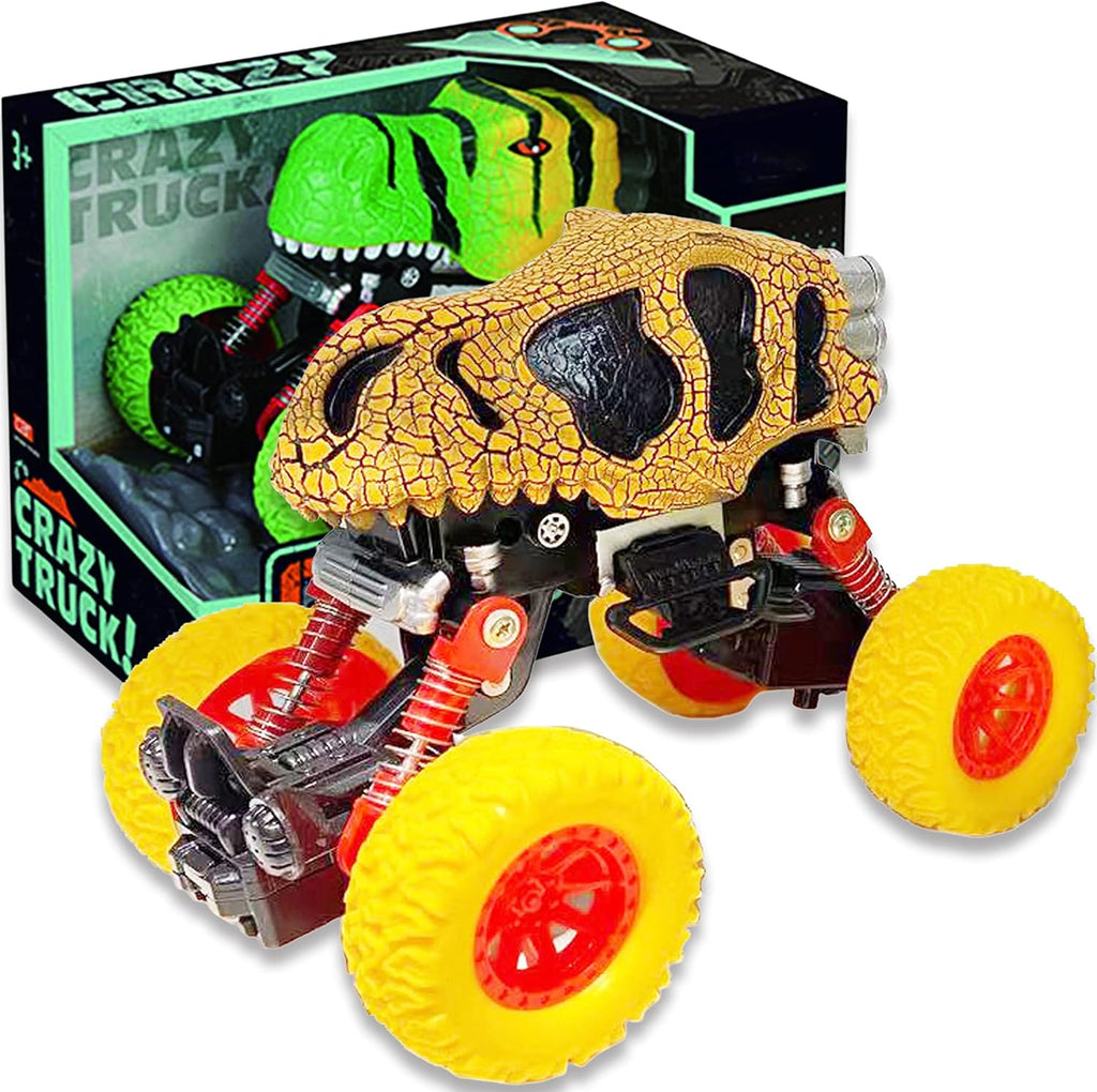Dinosaur Pull Back Friction Car 86667A - Toyzoona