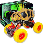 Dinosaur Pull Back Friction Car 86667A - Toyzoona