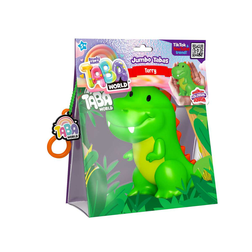 White Smoke Taba Jumbo Dino 855403 Squishy Toyzoona dino.jpg Arts and Crafts