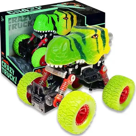 Dinosaur Pull Back Friction Car 86667A - Toyzoona