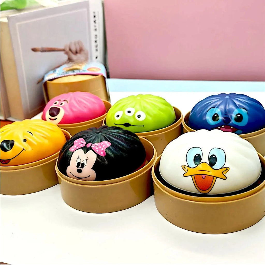 Disney Character Dumpling Squishy - Per Piece