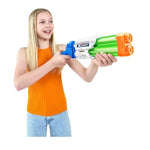 Light Gray XSHOT Small Dual Stream Water Blaster 118136 by ZURU HALSON ENTERPRISE dualstreamblaster2.jpg Action Figures and Play Sets