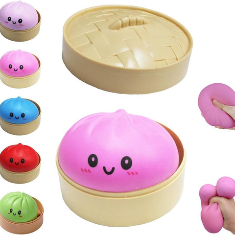 White Smoke Dumpling Squishy - Per Piece HALSON ENTERPRISE dumpling.jpg Arts and Crafts