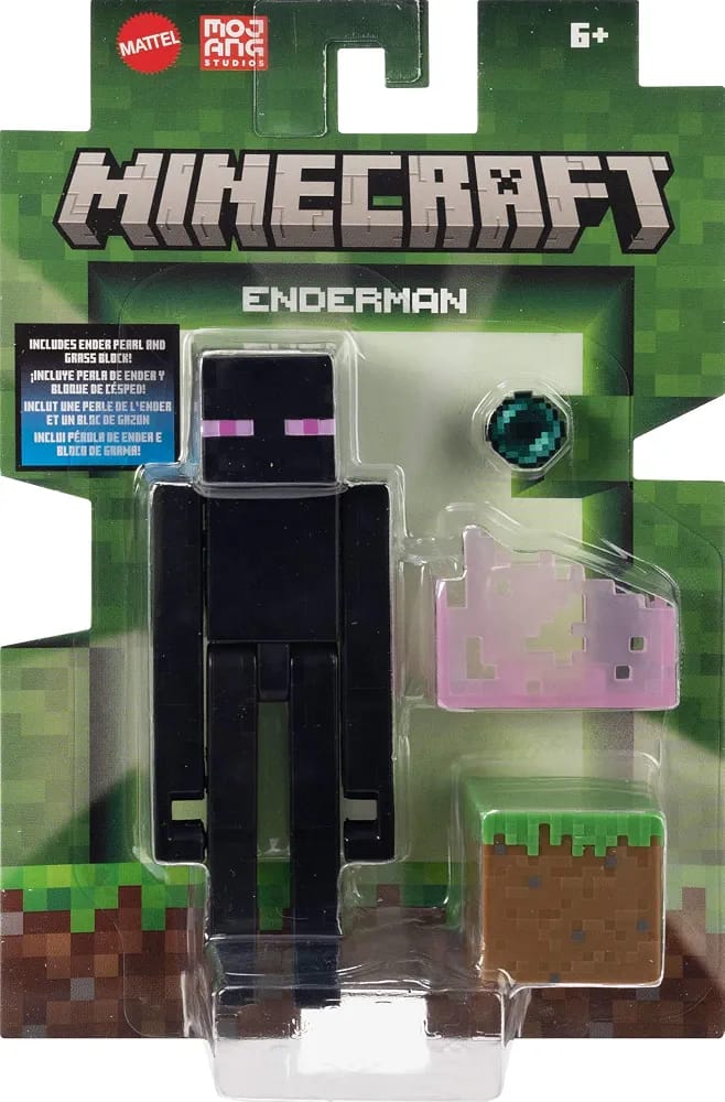 White Smoke Minecraft Action Figure Enderman HALSON ENTERPRISE ender.jpg Action Figures and Play Sets