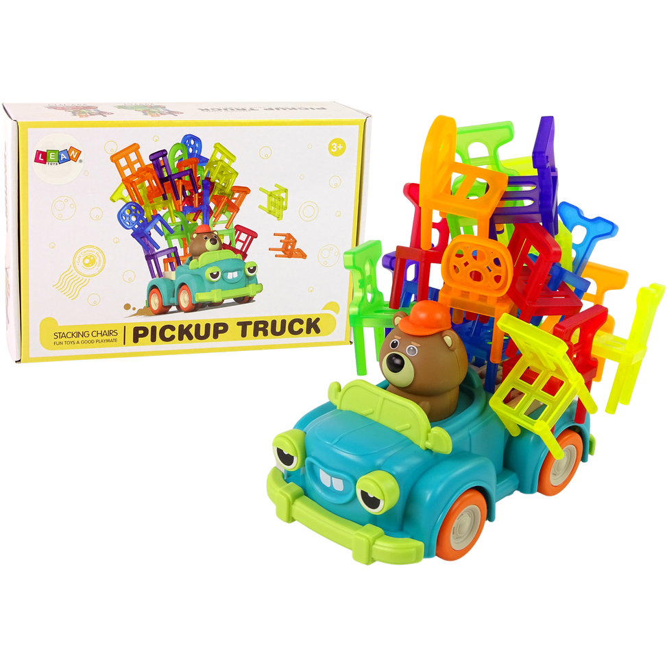 Sea Green Stacking Chairs Pickup Truck HALSON ENTERPRISE eng_pl_Falling-Chairs-Arcade-Game-Moving-Target-Car-13418_1.png Games and Puzzles