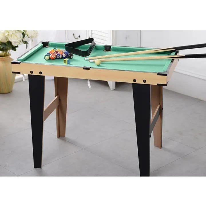 Dark Gray Pool Table Toyzoona f3ce4bb5-022e-4790-835b-5bc82cfc5266.jpg Sports Toys & Outdoor Play