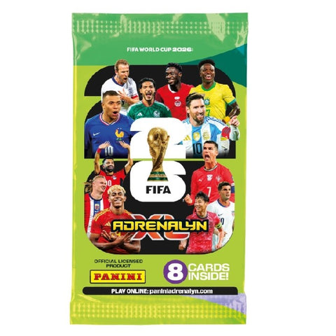 Panini Adrenalyn XL FIFA World Cup 2026 Official Trading Cards - Per Pack
