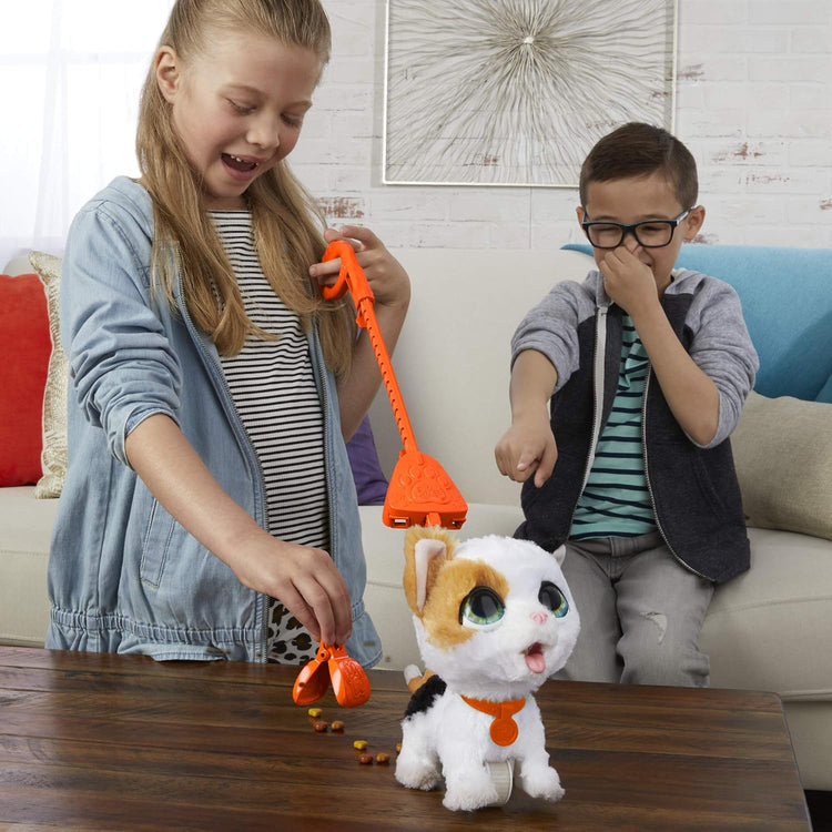 Gray Hasbro Fur Real Poopalots Cat Toyzoona furrealpoopalots3.jpg Dolls and Accessories
