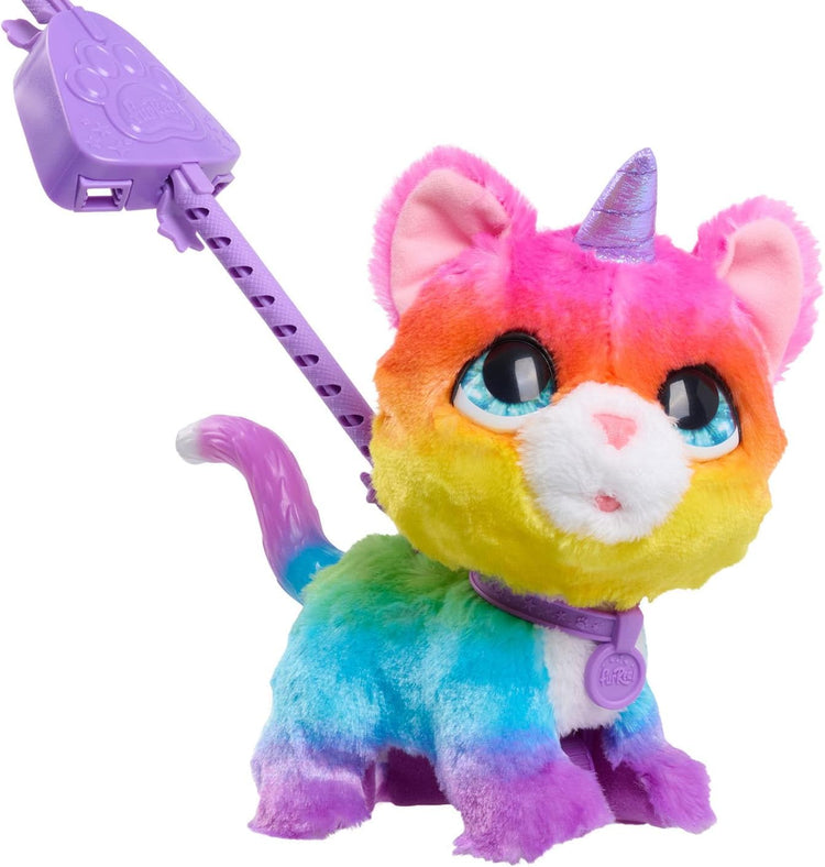 White Smoke Hasbro Fur Real Walkalots Rainbow Cat Toyzoona furrealwalkalots2.jpg Dolls and Accessories