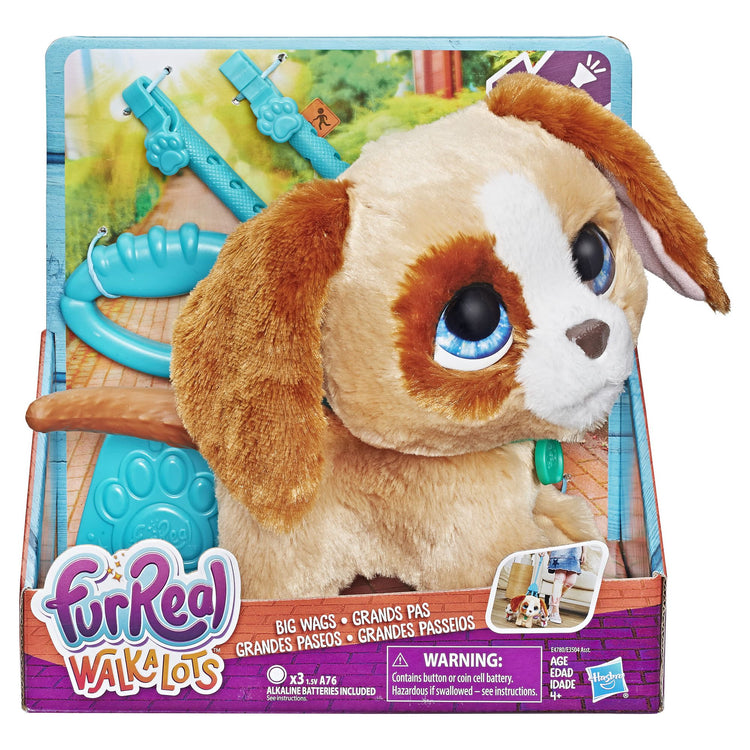 White Smoke Hasbro Fur Real Walkalots Big Wags Toyzoona furrealwalkalots.jpg Dolls and Accessories