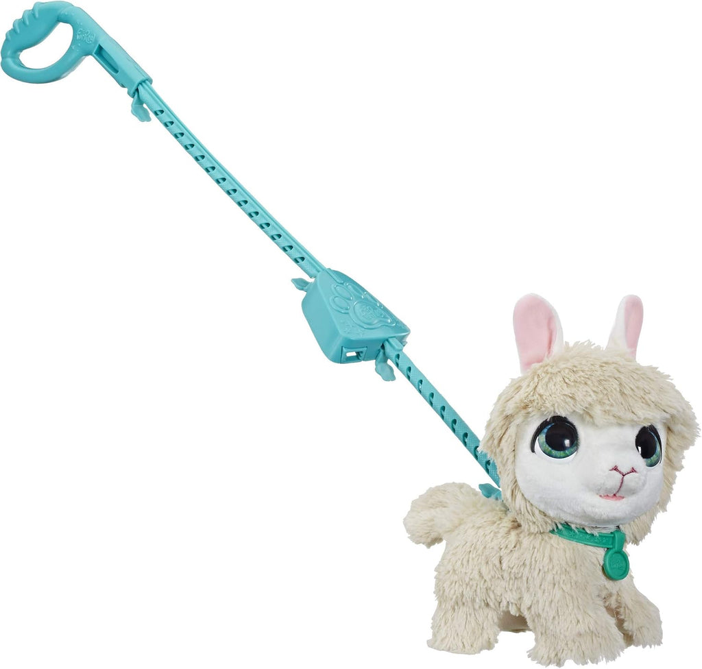 White Smoke Hasbro Fur Real Walkalots Llama Toyzoona furrealwalkalotsllama1.jpg Dolls and Accessories
