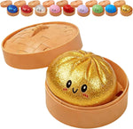White Smoke Glitter Dumpling Squishy - Per Piece HALSON ENTERPRISE glitter_dumpling.jpg Arts and Crafts