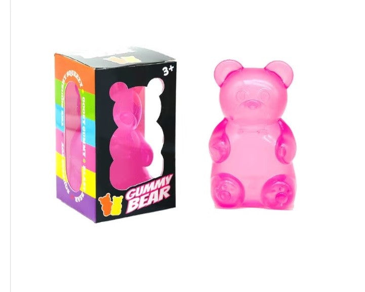 White Smoke Gummy Bear Squishy Pink HALSON ENTERPRISE gummy_bear_pink11.jpg Arts and Crafts