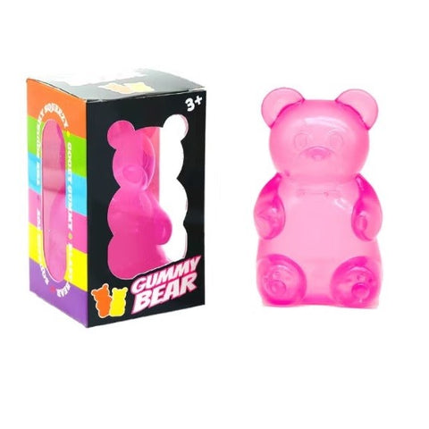White Smoke Gummy Bear Squishy Pink HALSON ENTERPRISE gummy_bear_pink11.jpg Arts and Crafts